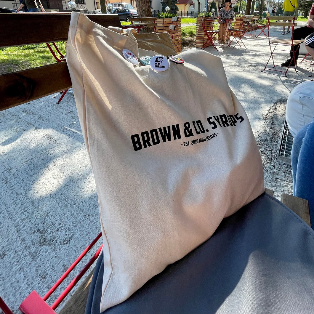 Plátená taška BROWN&Co. Syrups